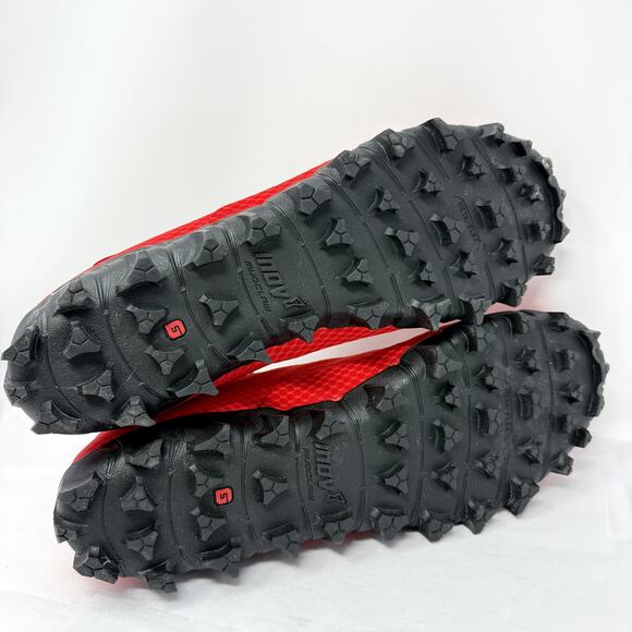 Inov-8 Mudclaw 275 Men’s 11.5 Trail Running Shoes Red Aggressive Lugs OCR Fell - Picture 3 of 9